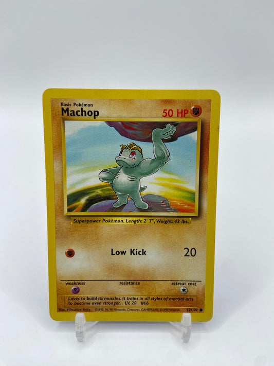 Machop Base Set 52/102