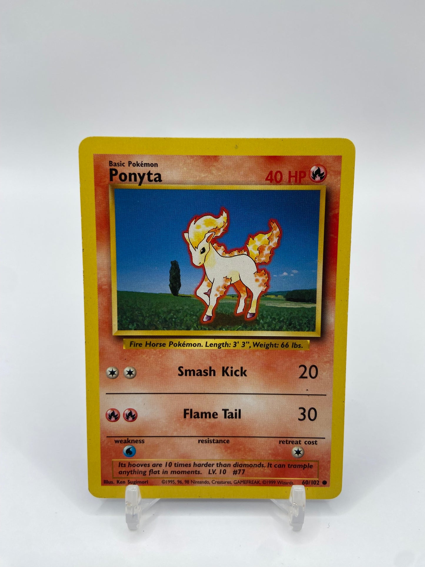 Ponyta Base Set 60/102