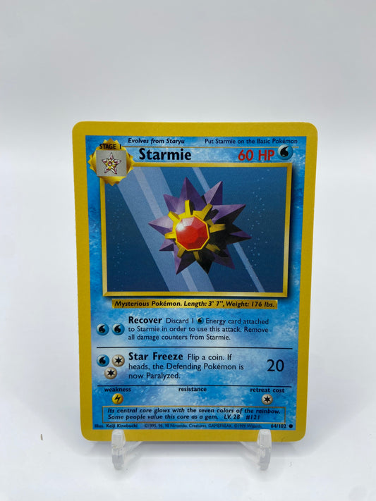 Starmie Base Set 64/102
