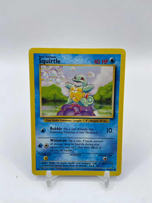 Squirtle Base Set 63/102