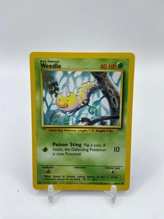 Weedle Base Set 69/102