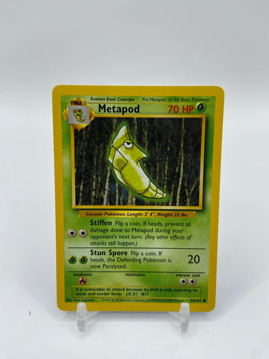 Metapod Base Set 54/102