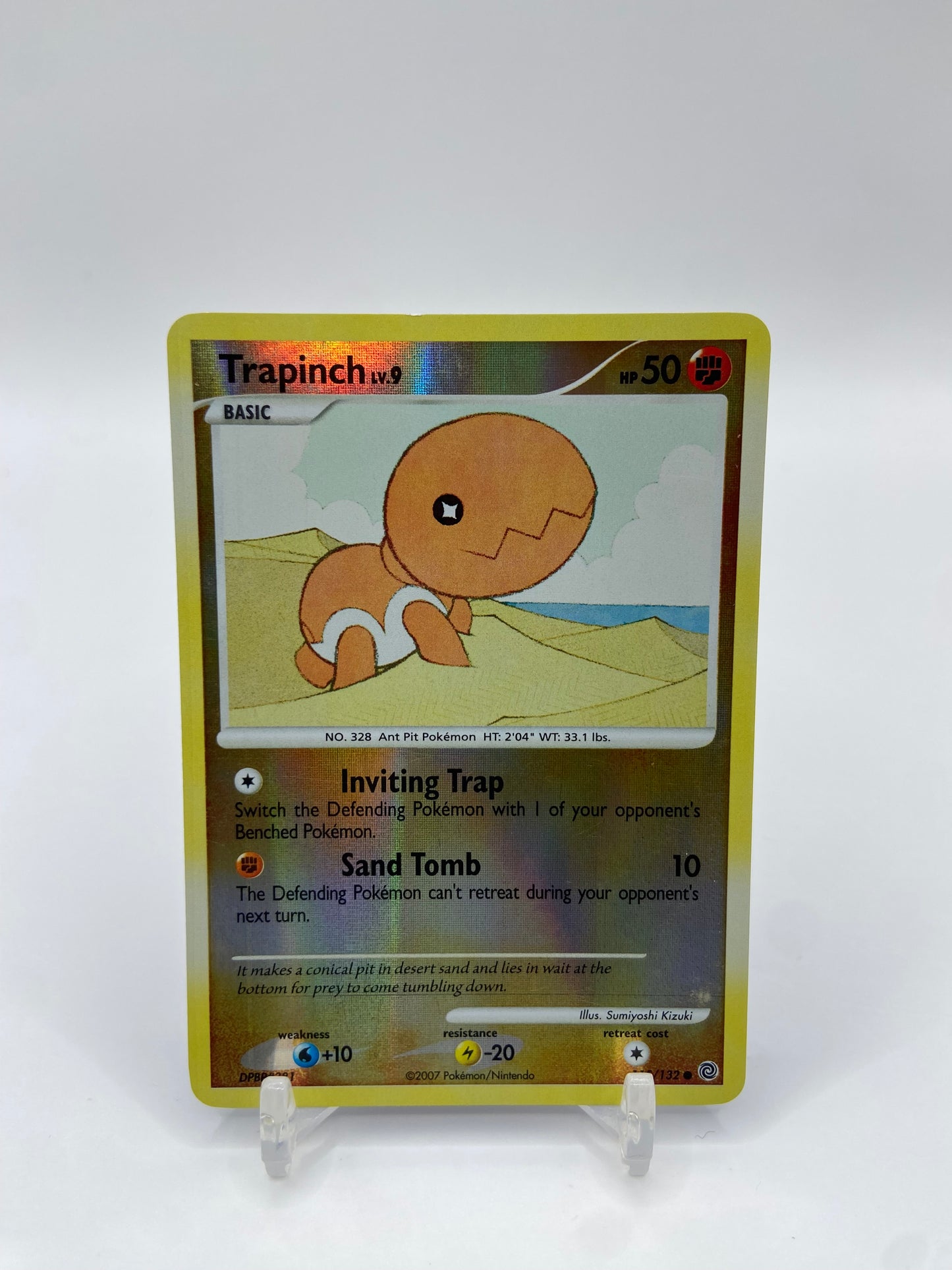 Trapinch Reverse Holo Secret Wonders 113/132