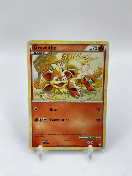Growlithe Heart Gold Soul Silver 65/123