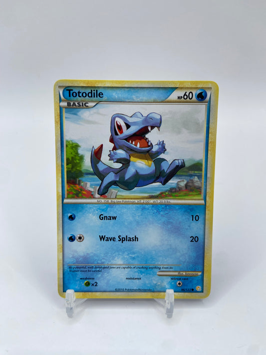 Totodile Heart Gold Soul Silver 86/123