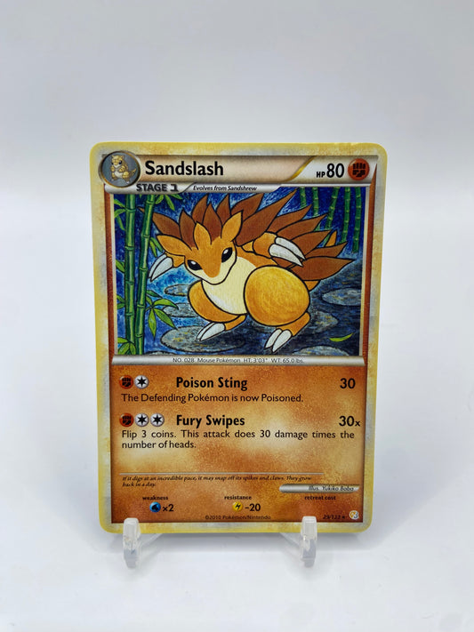Sandslash Rare Heart Gold Soul Silver 29/123