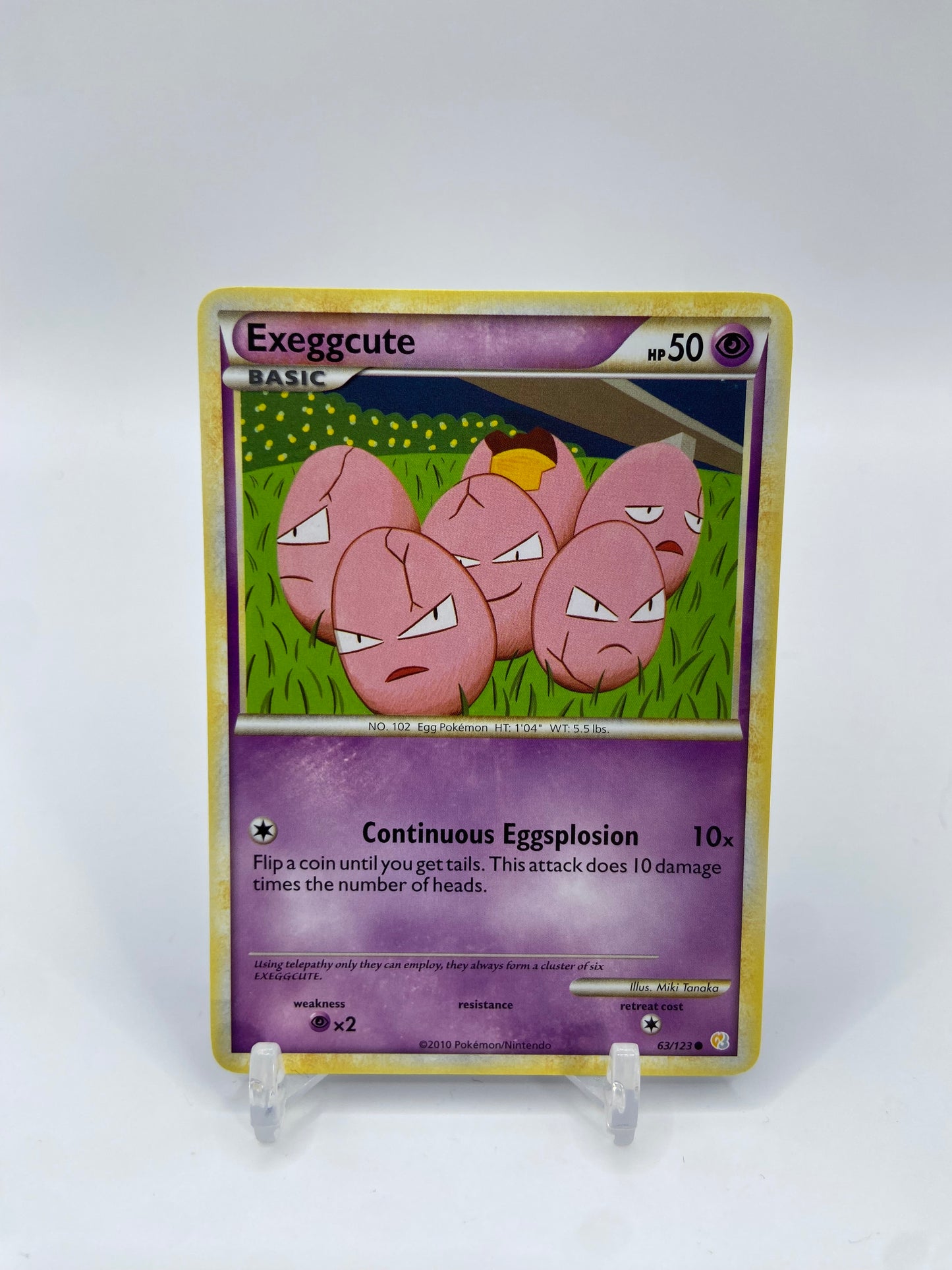 Exeggcute Heart Gold Soul Silver 63/123