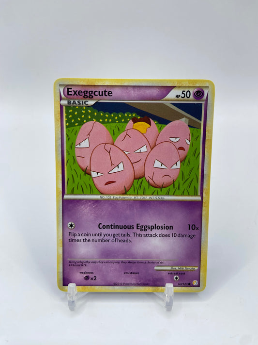 Exeggcute Heart Gold Soul Silver 63/123