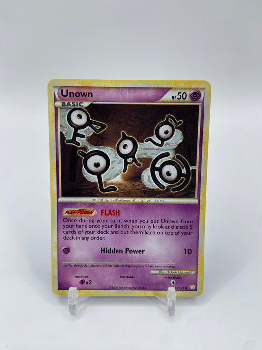 Unown Heart Gold Soul Silver 55/123