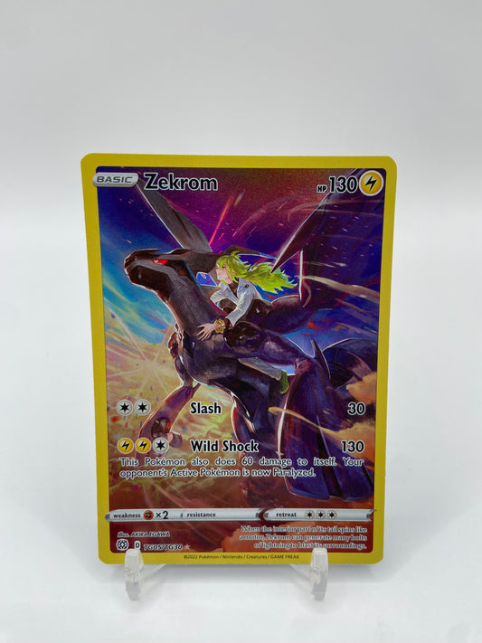 Zekrom Art Rare Full Art Brilliant Stars TG05/TG30