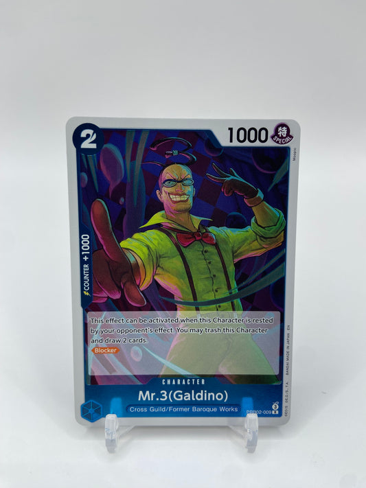Mr.3(Galdino) Foil R Premium Booster -The Best- Vol. 2 PRB02-009