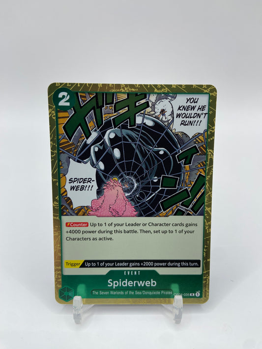 Spiderweb R Foil Kingdoms of Intrigue OP04-035