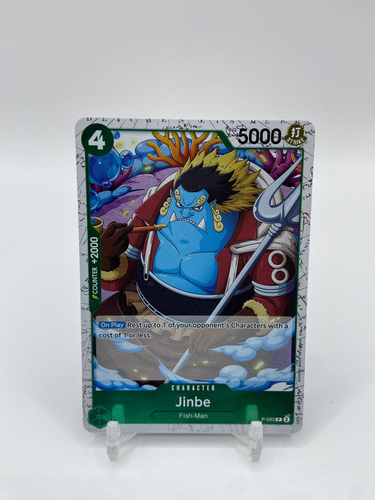 Jinbe - P-063 (Pirate Foil) PR P-063 Premium Booster -The Best- Vol. 2