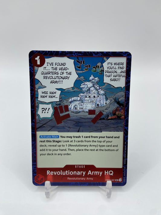 Revolutionary Army HQ (Pirate Foil) Premium Booster -The Best- Vol. 2 OP05-021