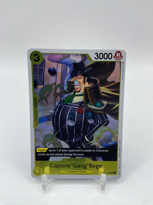 Capone"Gang"Bege Foil R Kingdoms of Intrigue OP04-100