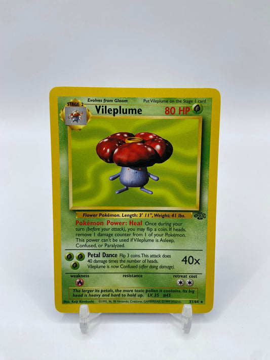 Vileplume Rare Non Holo Jungle Set 31/64