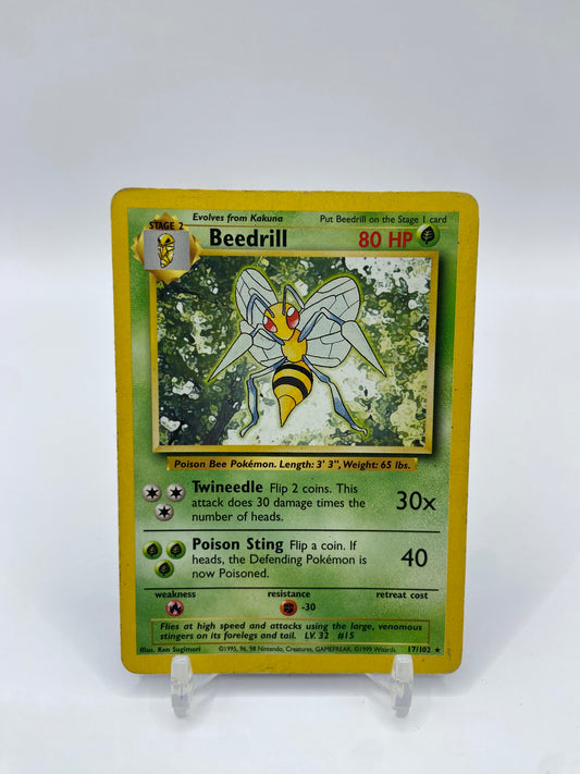 Beedrill Rare Base Set 17/102