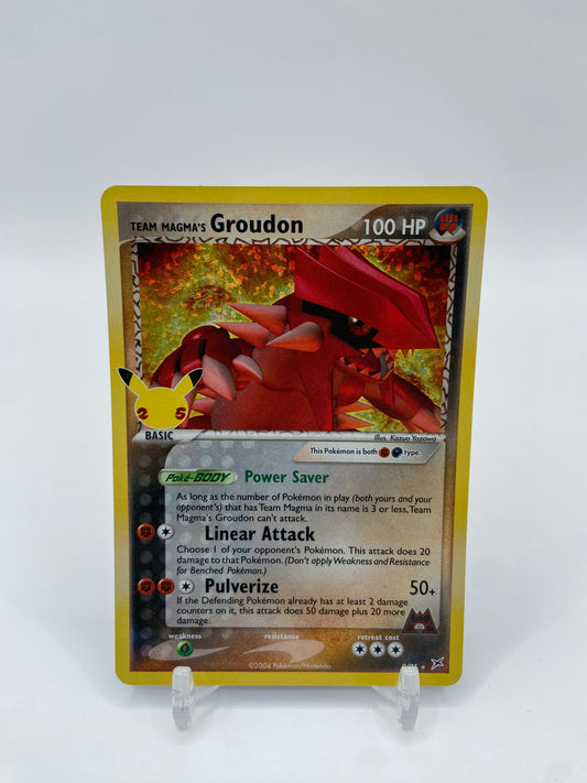 Team Magma's Groudon Classic Celebrations 9/95
