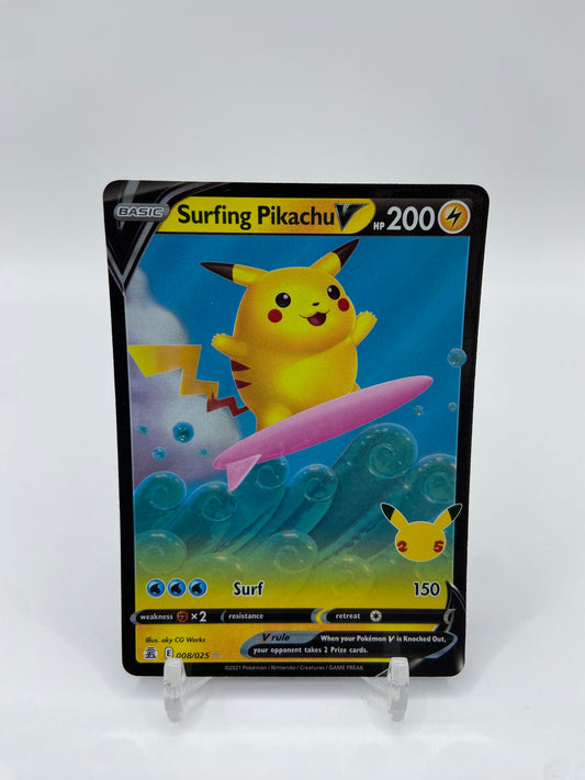 Surfing Pikachu V Celebrations 008/025