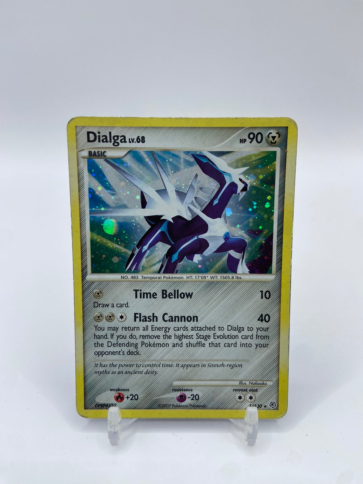 Dialga Lv.68 Holo Diamond & Pearl Base Set 1/130