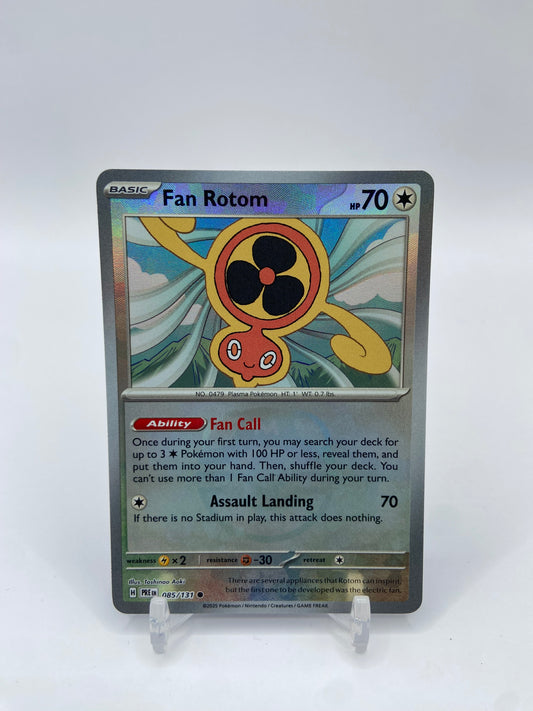 Fan Rotom Master Ball Prismatic Evolutions 085/131