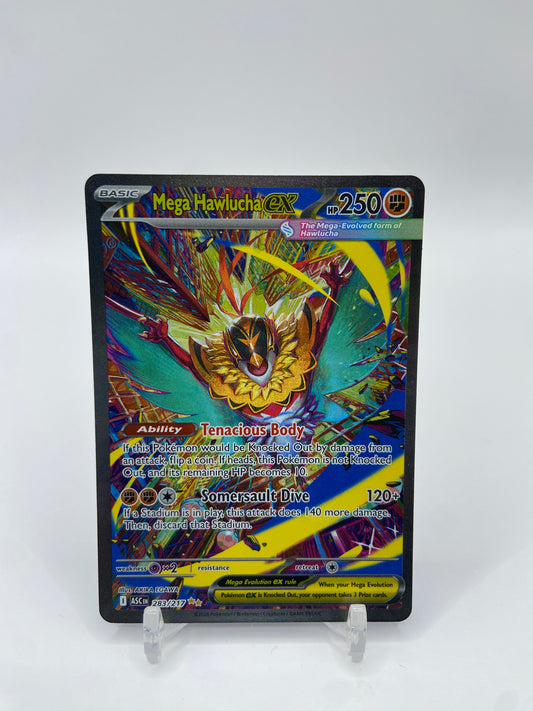 Mega Hawlucha Ex Alt Art Secret Rare Ascended Heroes 283/217