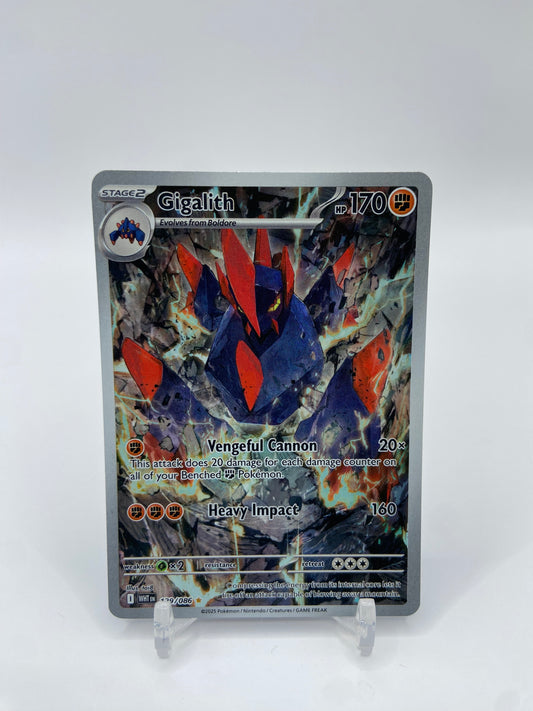 Gigalith Art Rare Full Art White Flare 129/086