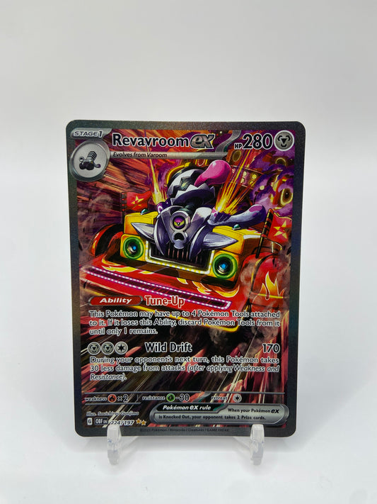 Revavroom Ex Alt Art Secret Rare Obsidian Flames 224/197