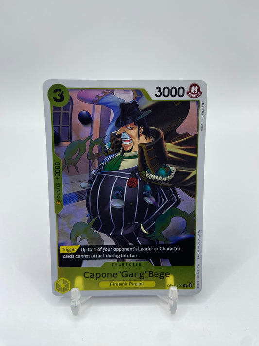 Capone"Gang"Bege R Foil Kingdoms of Intrigue OP04-100