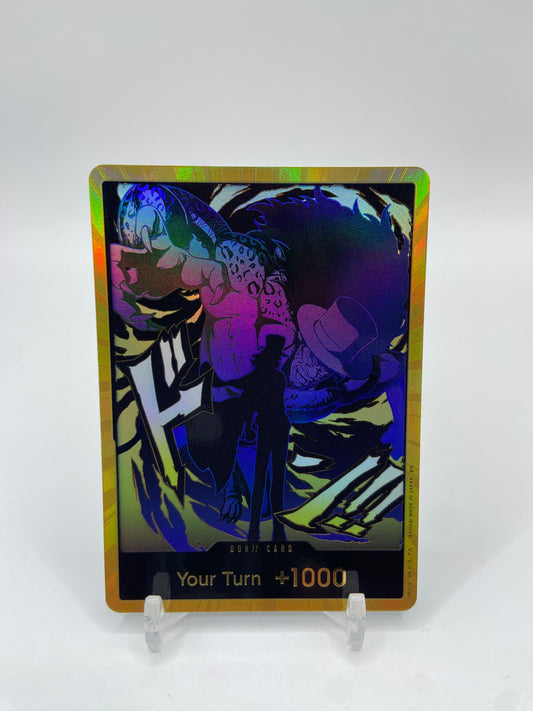 DON!! Card (Rob Lucci) (Gold) Premium Booster -The Best- Vol. 2