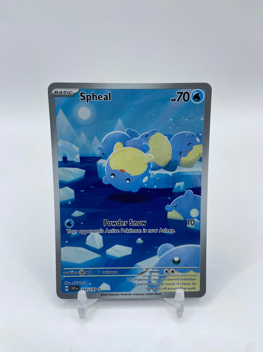 Spheal Art Rare Full Art Surging Sparks 199/191