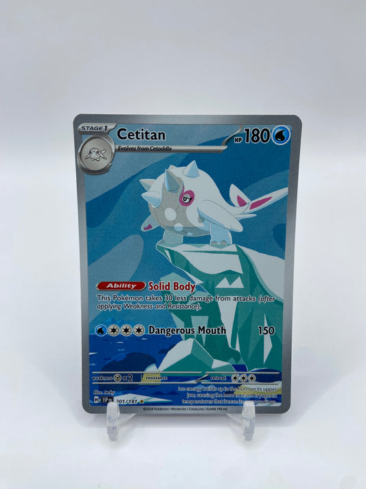 Cetitan Art Rare Full Art Surging Sparks 201/191