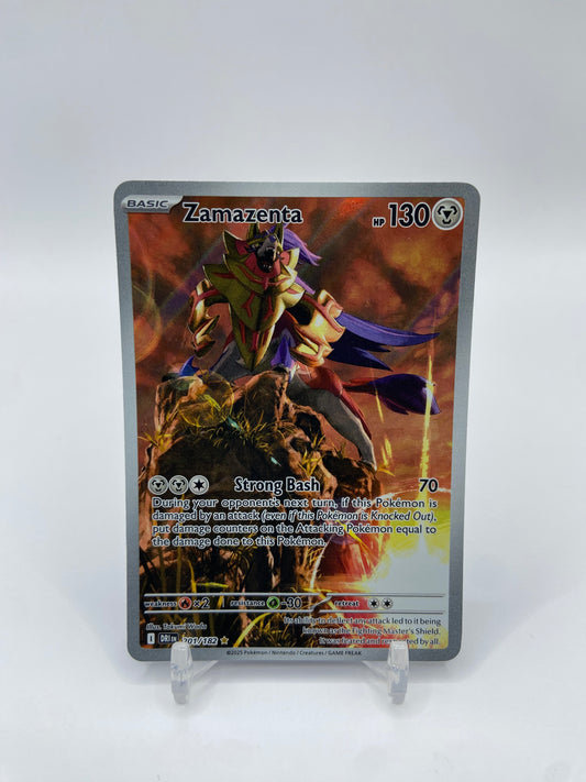 Zamazenta Art Rare Full Art Destined Rivals 201/182