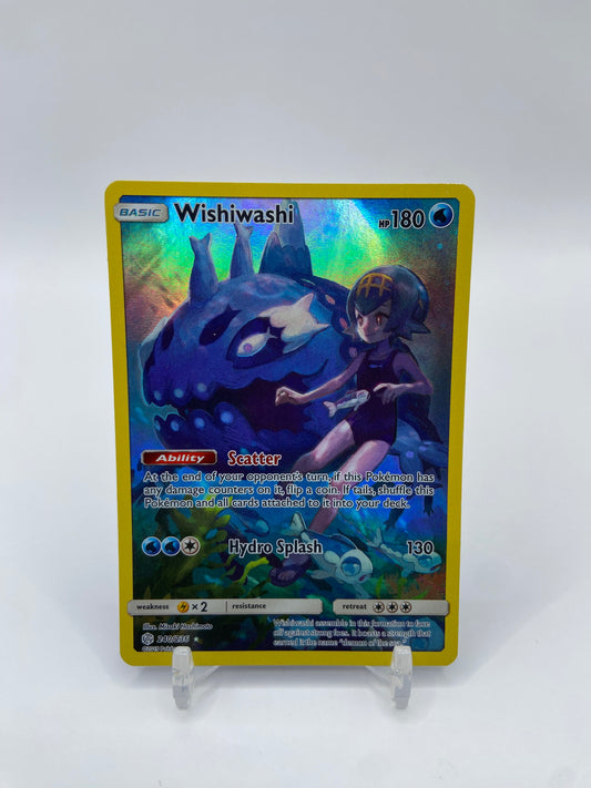Wishiwashi Art Rare Secret Rare Cosmic Eclipse 240/236