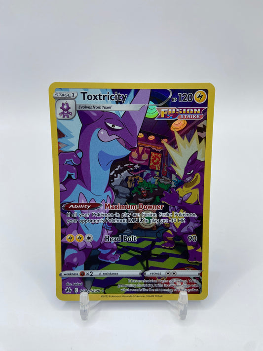 Toxtricity Art Rare Full Art Crown Zenith GG09/GG70