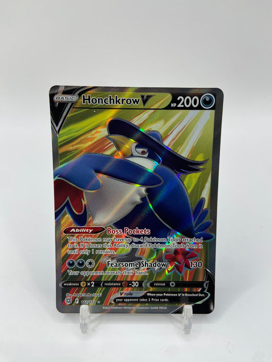 Honchkrow V Full Art Brilliant Stars 161/172