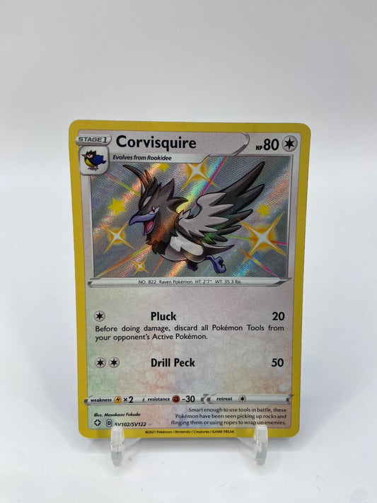 Corvisquire Shiny Shining Fates SV102/SV122