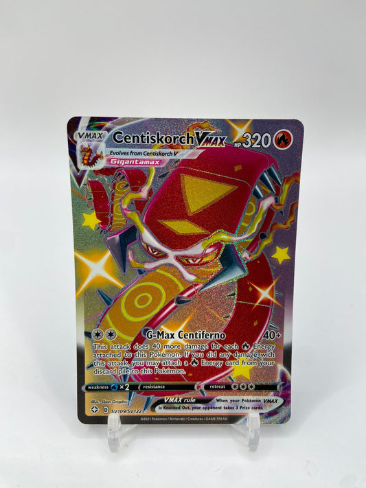 Centiskorch Vmax Shiny Full Art Shining Fates SV109/SV122