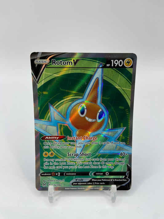 Rotom V Full Art Lost Origins 176/196