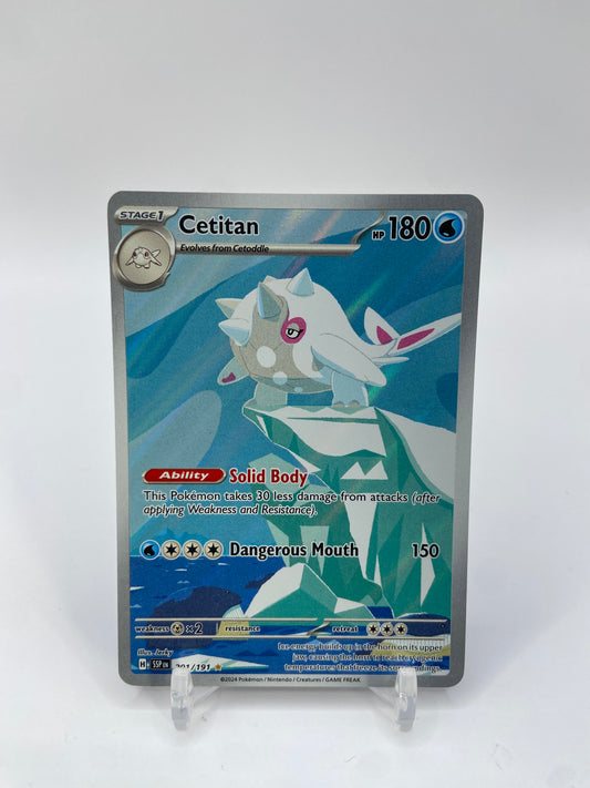Cetitan Art Rare Full Art Surging Sparks 201/191