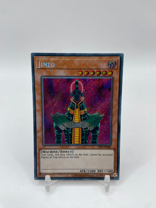 Jinzo Secret Rare Foil Pharaoh's Servant (25th Anniversary Edition) PSV-EN000