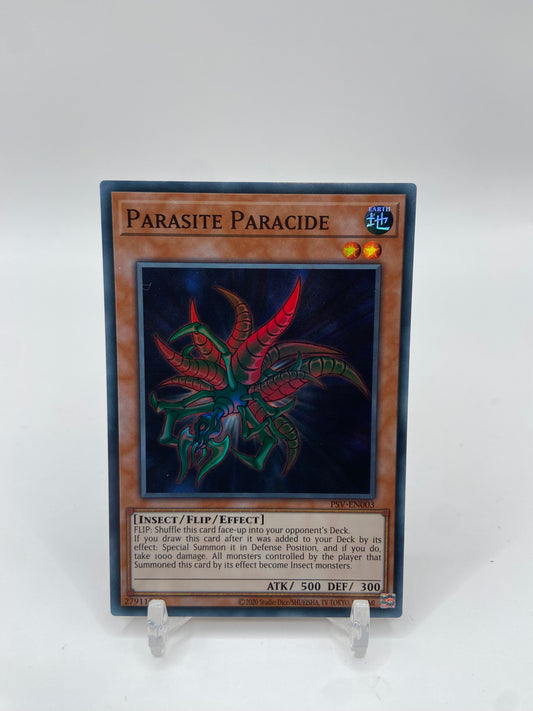 Parasite Paracide Super Rare Foil Pharaoh's Servant (25th Anniversary Edition) PSV-EN003