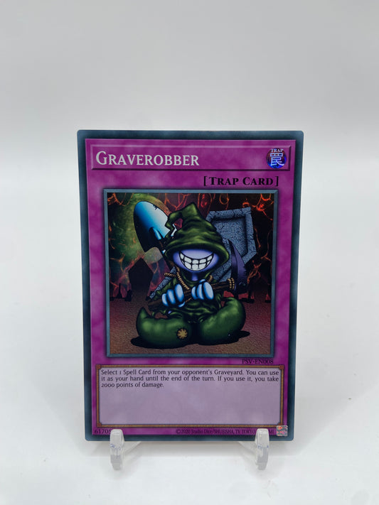 Graverobber Super Rare Foil Pharaoh's Servant (25th Anniversary Edition) PSV-EN008