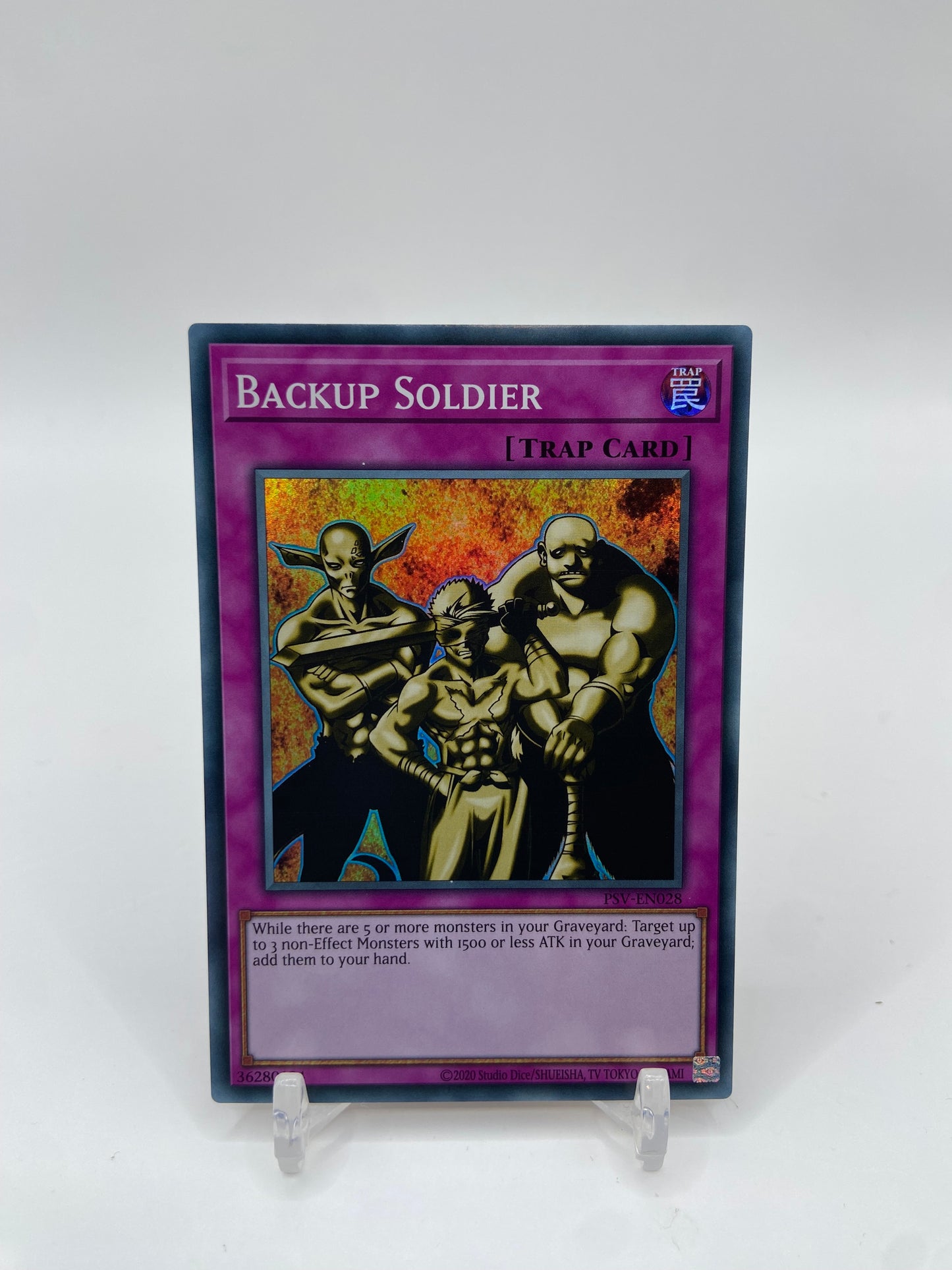 Backup Soldier Super Rare Foil Pharaoh's Servant (25th Anniversary Edition) PSV-EN028