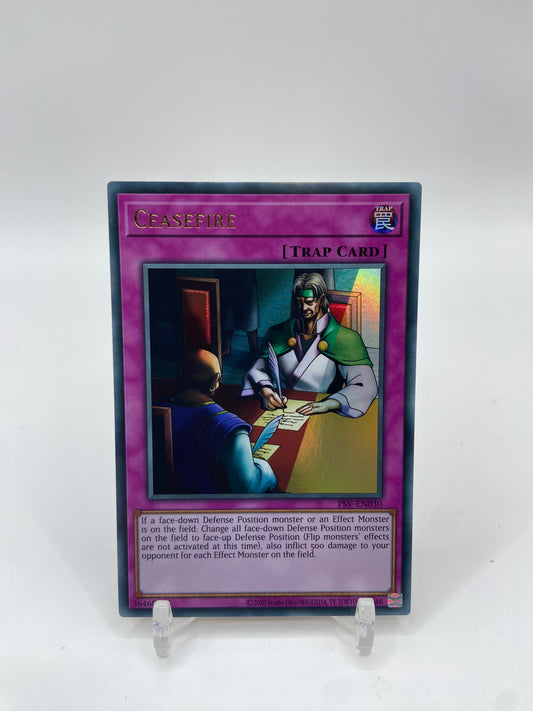 Ceasefire Ultra Rare Foil Pharaoh's Servant (25th Anniversary Edition) PSV-EN030