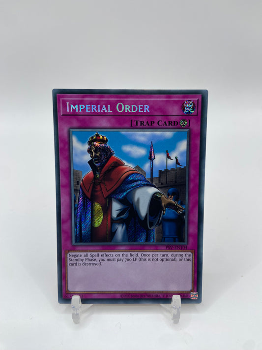 Imperial Order Foil Secret Rare Pharaoh's Servant (25th Anniversary Edition) PSV-EN104