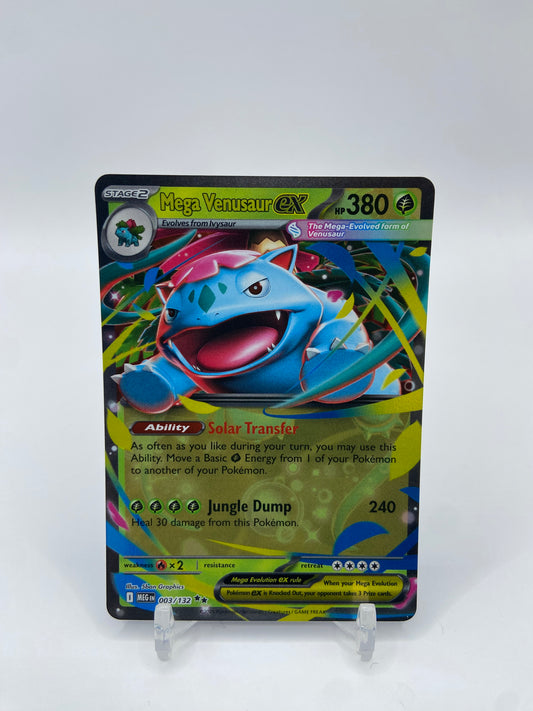 Mega Venusaur Ex Mega Evolutions 003/132