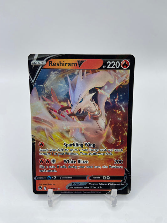 Reshiram V Silver Tempest 024/195