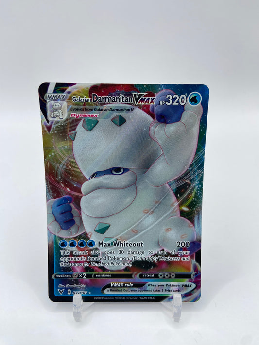 Galarian Darmanitan Vmax Vivid Voltage 037/185