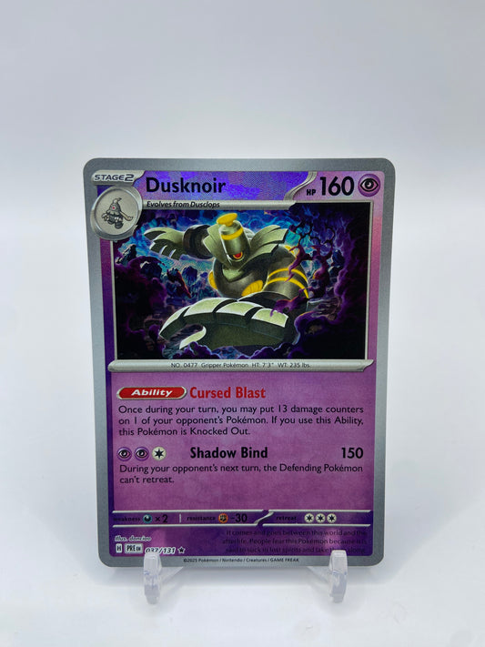 Dusknoir Reverse Holo ( Poke Ball ) Prismatic Evolutions 037/131